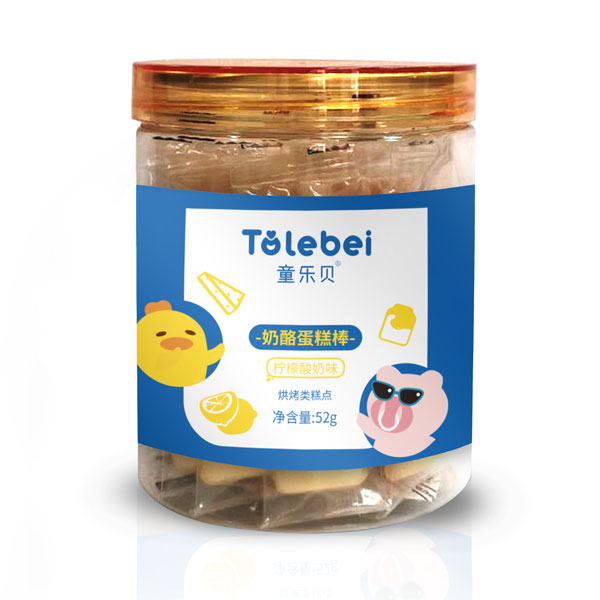 童樂(lè)貝奶酪蛋糕棒檸檬酸奶味