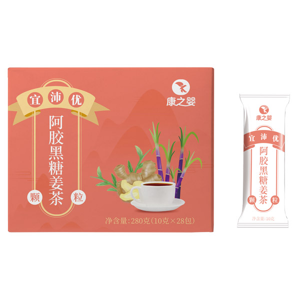 康之嬰宜沛優(yōu)阿膠黑糖姜茶顆粒