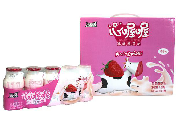 滋特美心喔喔乳酸菌飲品 草莓味