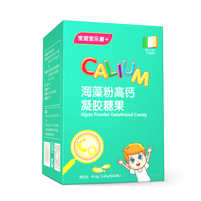 寶適寶樂愛+海藻粉高鈣凝膠糖果