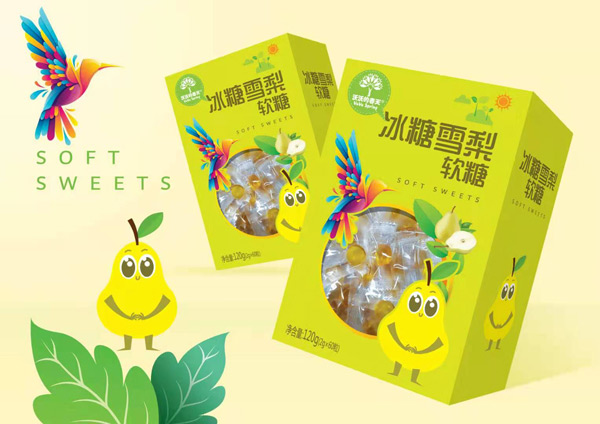 沃沃的春天冰糖雪梨軟糖