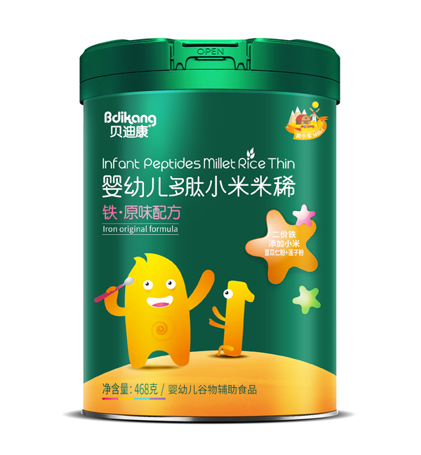 貝迪康多肽小米米稀 鐵原味配方 聽(tīng)裝