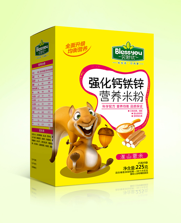 貝熙優(yōu)強化鐵鋅鈣營養(yǎng)米粉 盒裝225克(淮山薏米).jpg