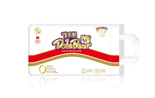 哆樂熊零觸感系列嬰兒紙尿褲M60