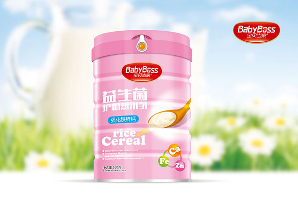 寶貝當(dāng)家強化鐵鋅鈣益生菌護暢蒸米乳-聽裝