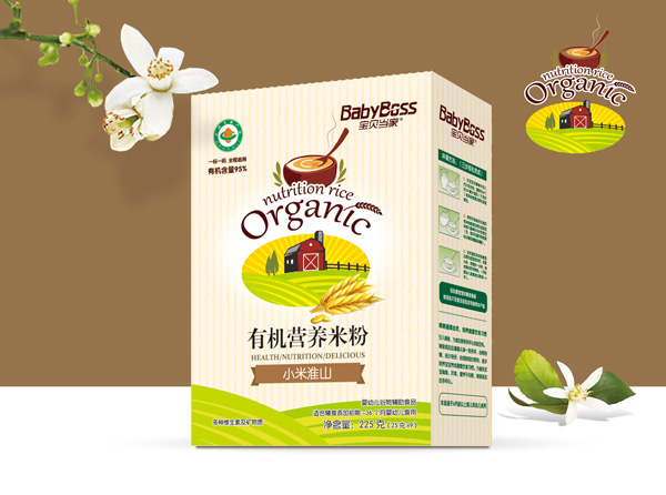 寶貝當(dāng)家小米淮山有機(jī)營養(yǎng)米粉 盒裝.