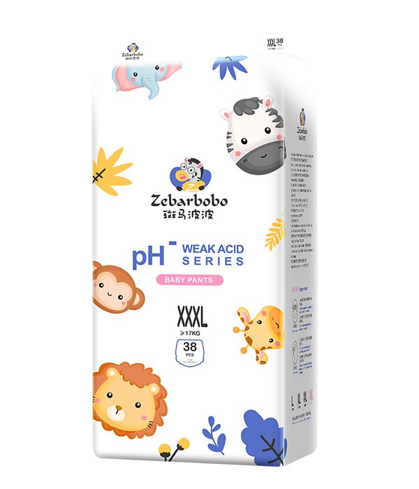 斑馬波波拉拉褲XXXL38