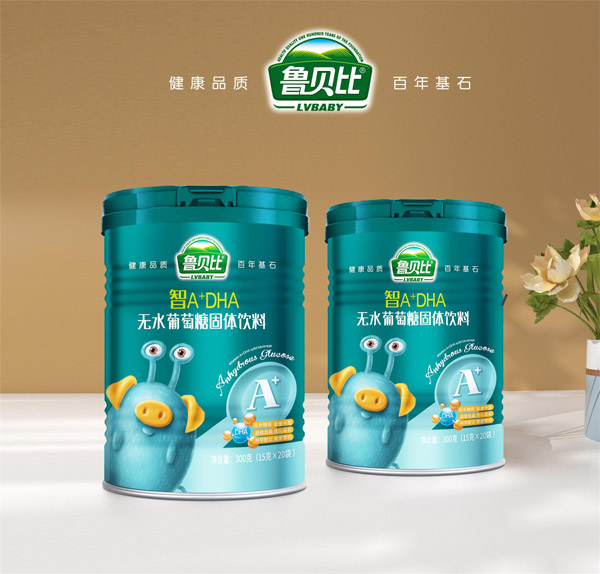 魯貝比智A+DHA無水葡萄糖固體飲料