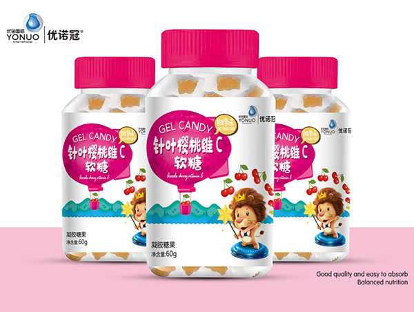 優(yōu)諾冠針葉櫻桃維C軟糖