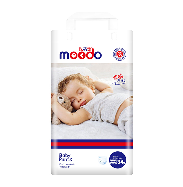 悅萌動弱酸親膚嬰兒穿拉褲XXXL34