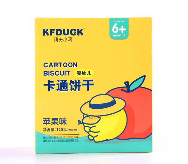 功夫小鴨嬰幼兒卡通餅干 蘋果味.jpg