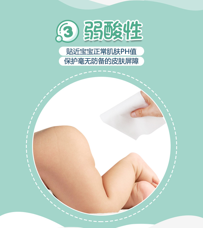 貝小白嬰兒手口屁新生兒寶寶80抽大包嬰幼兒柔軟加厚干濕紙巾家用6.jpg