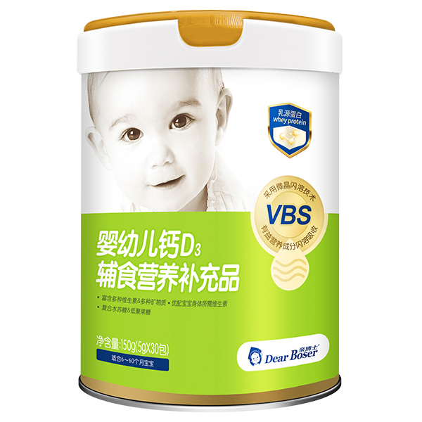 親博士嬰幼兒鈣D3輔食營養(yǎng)補充品150g