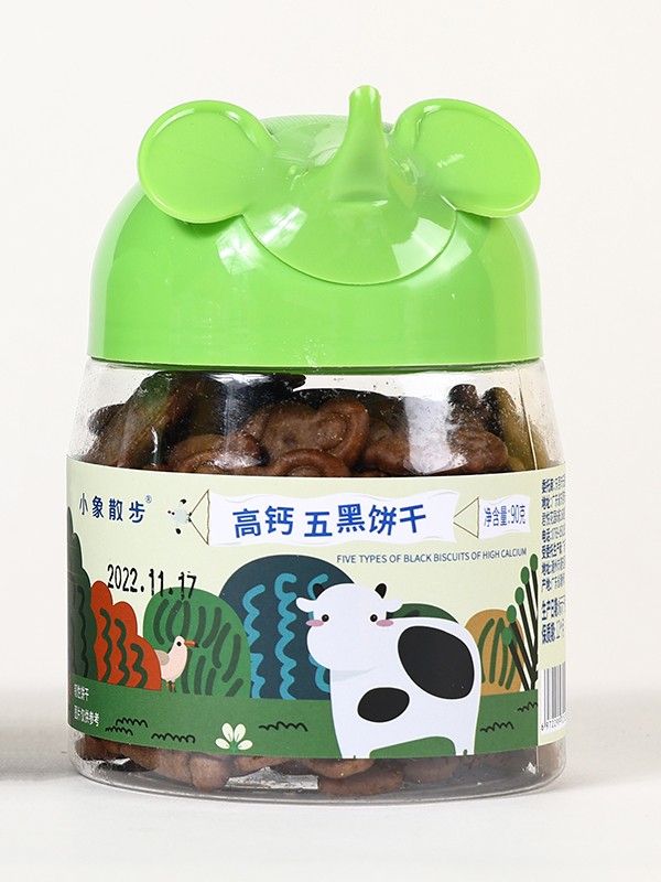 小象散步高鈣五黑餅干
