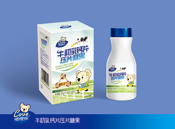 嚶嚶噯牛初乳鈣片壓片糖果