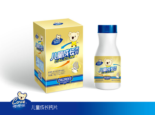 嚶嚶噯兒童成長鈣片