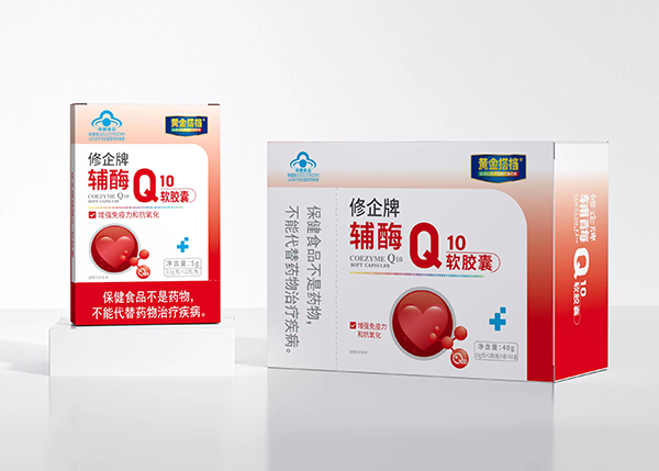 黃金搭檔修企牌輔酶Q10軟膠囊 5g