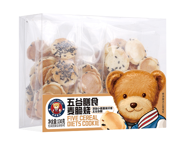 泰迪魔法五谷膳食麥脆燒