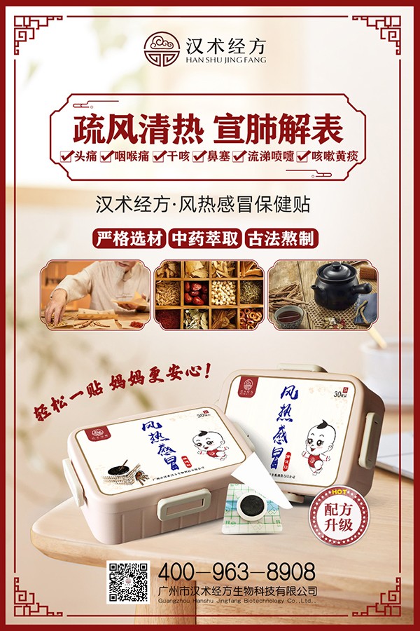 漢術(shù)經(jīng)方風(fēng)熱感冒保健貼宣傳海報(bào).jpg