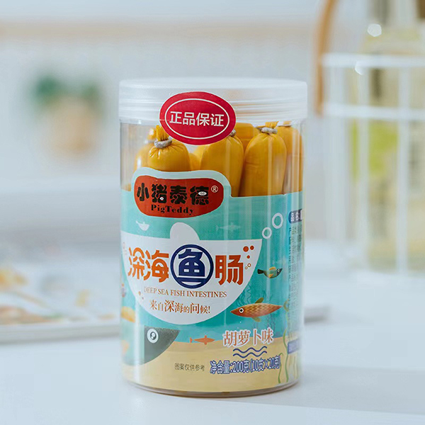 小豬泰德深海魚(yú)腸 胡蘿卜味