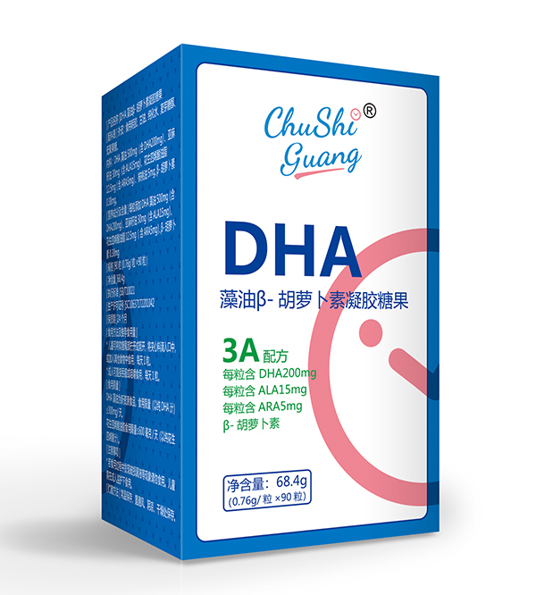 初拾光藻油β-胡蘿卜素凝膠糖果