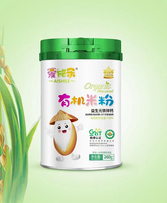 愛施樂有機米粉 益生元鐵鋅鈣