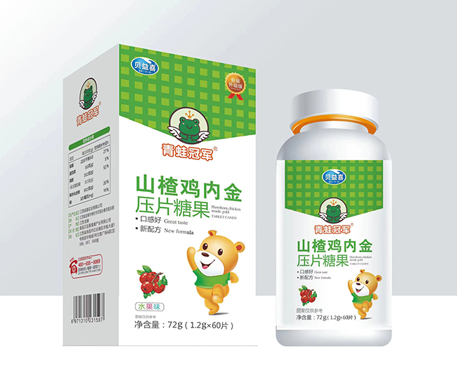 青蛙冠軍山楂雞內金壓片糖果.jpg 青蛙冠軍山楂雞內金壓片糖果.jpg
