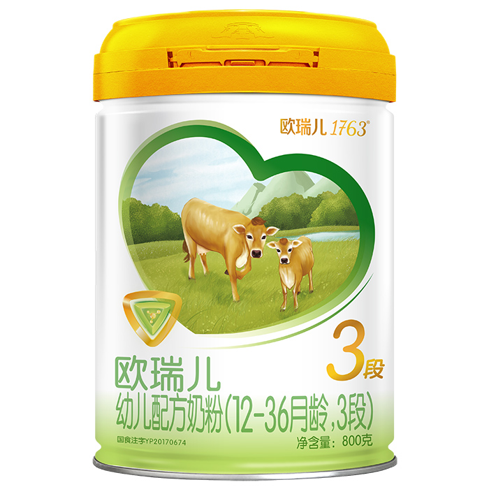 歐瑞兒幼兒配方奶粉(12-36月齡,3段)