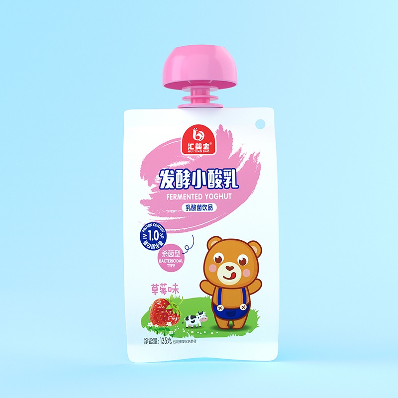匯嬰寶發(fā)酵小酸乳-草莓味