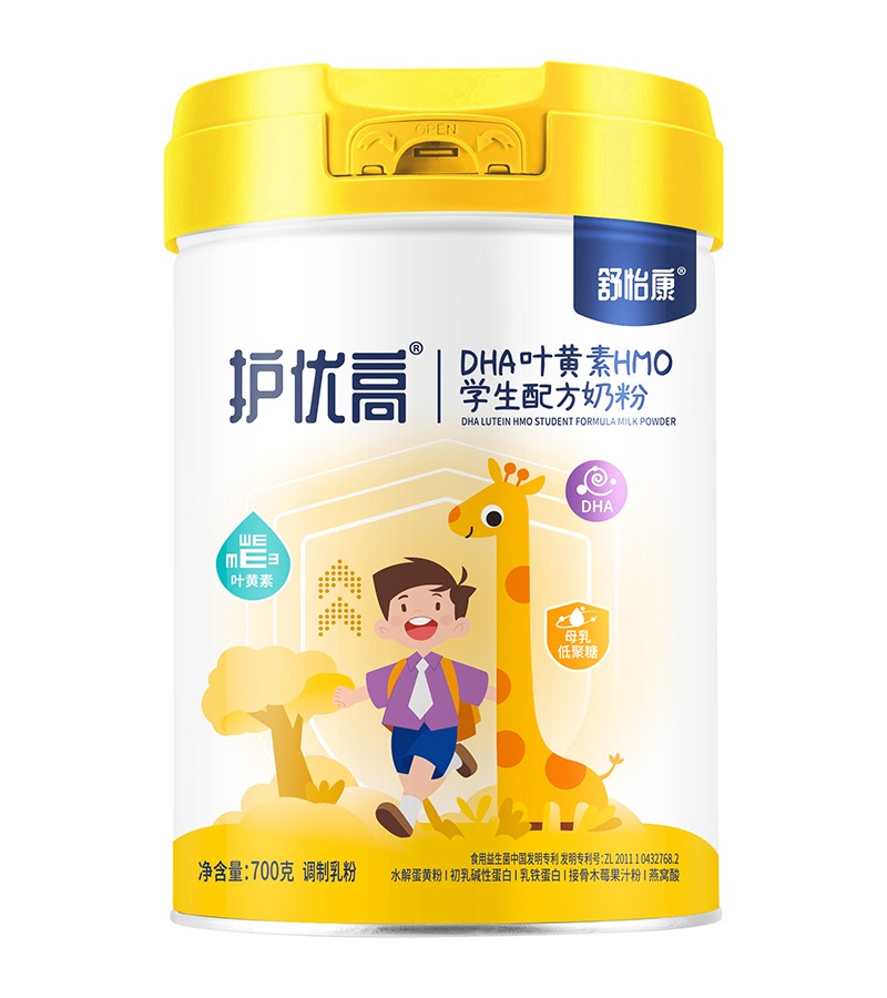舒怡康護優(yōu)高DHA葉黃素HMO學(xué)生配方奶粉