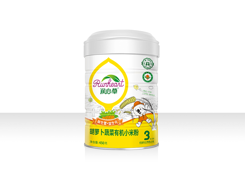 潤(rùn)心草胡蘿卜蔬菜有機(jī)小米粉450克