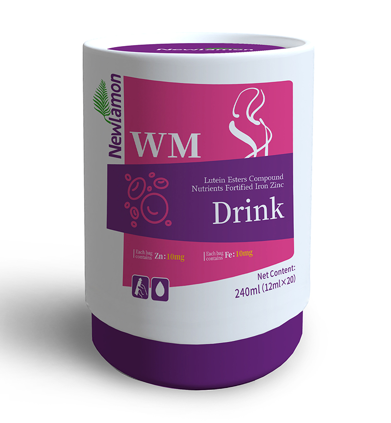 紐樂曼葉黃素酯復(fù)合營養(yǎng)素強化鐵鋅飲品(型號WM)