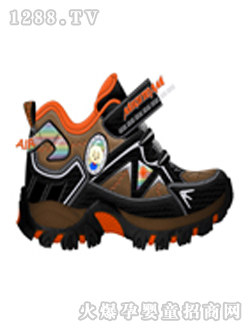 米奇灰黑運(yùn)動童鞋