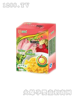 中優(yōu)蝴蝶面魚(yú)肉蔬菜面條