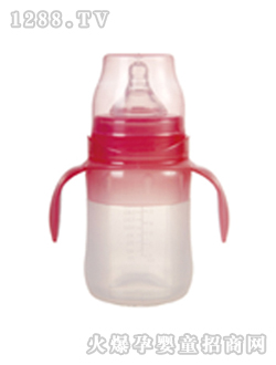 咪老鼠寬口硅膠奶瓶