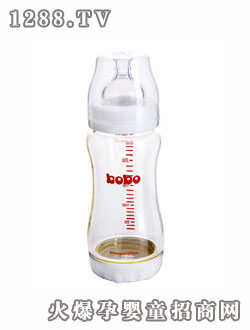 樂(lè)兒寶防吐奶奶瓶 (260毫升寬口徑)BP624 PPSU