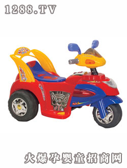 貝思達紅色童車2009