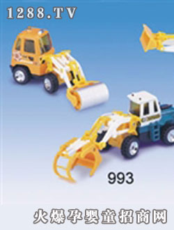 蒂雅多嬰童玩具迷你工程車(chē)