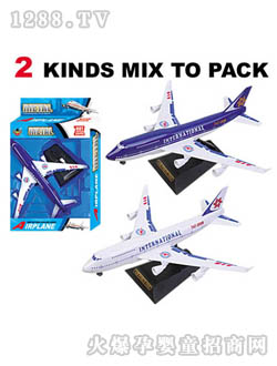 Դ��G7��ɫ�Ͻ�747�͙C(j��)ģ��