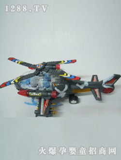 趣多多電動(dòng)直升飛機(jī)玩具