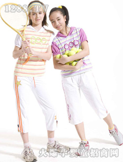 旺仔女童夏季運(yùn)動(dòng)套裝