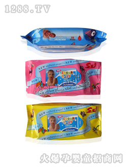 舒爾潔3包嬰兒濕巾