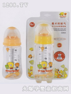 魔術防脹氣寬口自動奶瓶320ml