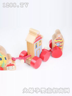 花園寶寶2D叮?；疖?chē)玩具