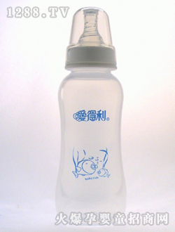 實(shí)感PP奶瓶300mL藍(lán)魚