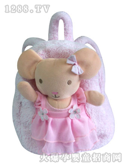 甜心小伙伴玩偶背包