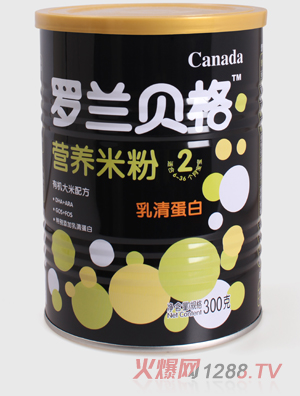 羅蘭貝格聽裝乳清蛋白營養(yǎng)米粉2段