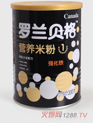 羅蘭貝格聽裝強(qiáng)化鐵營養(yǎng)米粉1段