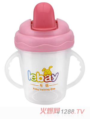 樂(lè)蓓嬰幼兒學(xué)飲杯6904紅色