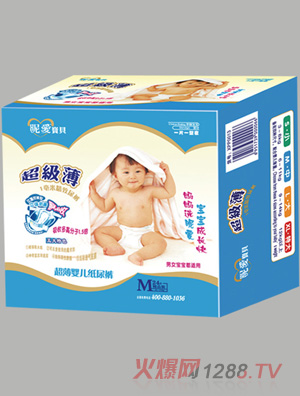 昵愛寶貝超薄yinge紙尿褲M